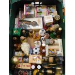 Miniature and novelty Scotch Whiskey decanters, to include Glenfiona, Ramsbottom, Balvenie,