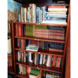 Books. Topography, history, medical, sport, art, jazz, and general reference. (5 shelves)