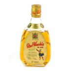 A bottle of Red Hackle Deluxe Scotch Whiskey, from Heckburn Ross, Glasgow, c1950s.