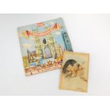 Edwin Smith. Coronation Peep-Show book, No 5, for Picture Post, together with a pastel study of a