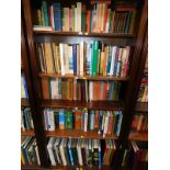 Books, relating to literature including Tennyson's Works, topography, film and comedy, history and
