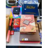 Games and toys, to include Smart Ass, Scattergories, Taboo, Backgammon, and Big Boggle. (quantity)