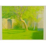 After Norman Stevens ARA (British, 1937-1988). Laurel tree, Nettlecombe, limited edition print, 10/