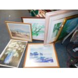 Paintings and prints, including landscapes, still life, etc. (quantity)