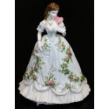 A Royal Worcester Compton and Woodhouse figure Queen of Hearts, limited edition no. 3355/12500,