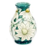 A Moorcroft pottery Summer Lawn vase, by John Moorcroft, dated 13.05.1995, marked beneath, 14cm