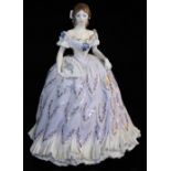 A Royal Worcester figure The Last Waltz, limited edition no.706/12500, 23cm high.