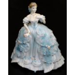 A Royal Worcester Compton and Woodhouse figure The First Quadrilles, limited edition no. 1436/12500,