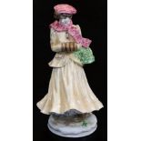 A Royal Worcester The Four Seasons Collection Compton and Woodhouse figure Winter, limited edition