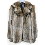 An Echter Pelz real fur ladies jacket, size 42, quarter length.