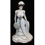A Coalport Golden Age Compton and Woodhouse figure Charlotte A Royal Debut, limited edition no.