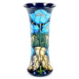 A Moorcroft pottery Blue Rhapsody vase, by Philip Gibson, marked beneath, 6cm high. (boxed)