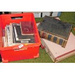 A Cassell's Family Bible, decorative travel case, other ephemera, etc. (a quantity)