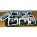 Various Oxford Commercials die cast vehicles. (1 tray)