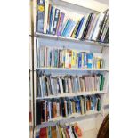 Various books, non fiction, hardback, etc., geography maps, Edward Lear, Tenerife, etc. (5 shelves)