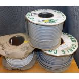 Various T F Kable cable, etc. (3 rolls)