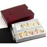 An album of cigarette cards, to include Gallaghers Signed Portraits of Famous Stars, Famous Film