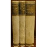 Ruskin (John) the Stones of Venice, fourth edition, published 1890, 2 volumes, cream leather and the