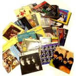 A quantity of LP records, to include With the Beatles, Beatles for Sale, Hard Day's Night, Elvis
