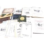 Various Ruston related ephemera, to include a brochure for paraffin powered locomotives, aircraft