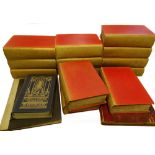 Historians History of the World, in various gilt and red canvas bindings, and Hulme (F Edward),