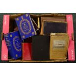 Various non fiction books, to include Asprey's leather bound dictionary, Whitaker's Peerage 1911,