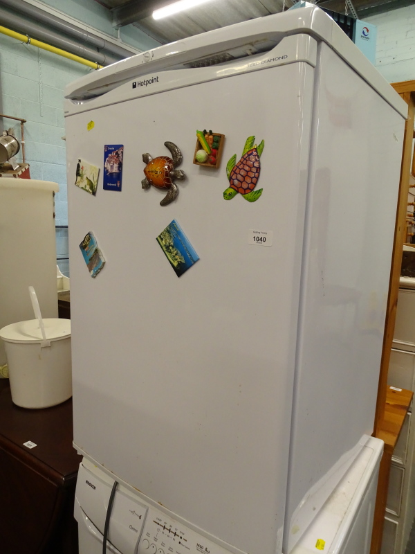 A Hotpoint Ice Diamond fridge.