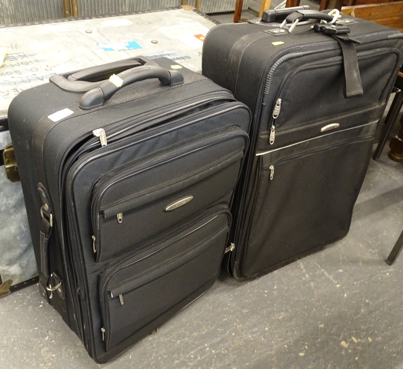 A Jade Design suitcase, and an Equator Suitcase, (2).