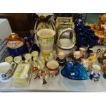 Decorative china and effects, to include various commemorative items of Lurpak, butter dishes, egg