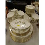 A Wedgwood Mirabelle part dinner service, to include gravy boat, dinner plates, two handled soup