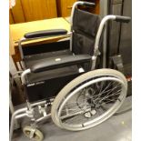 A Drive folding wheelchair.