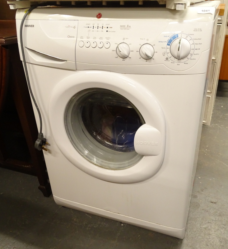 A Hoover Nextra 6 washing machine.