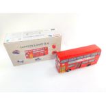 A Gilbow die cast model of London's DMS bus, scale 1:24, boxed.