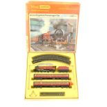 A Hornby Tri-ang OO gauge express passenger set, containing 'Princess Elizabeth', LMS red livery,