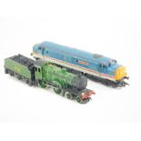A Hornby OO-gauge BR Co-Co diesel 'Mary Queen of Sctots' locomotive, Class 37, R286, boxed, and a