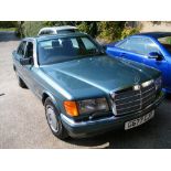 A Mercedes 300 SE Auto 4 door saloon, registration G677 CIT, electric sunroof and electric