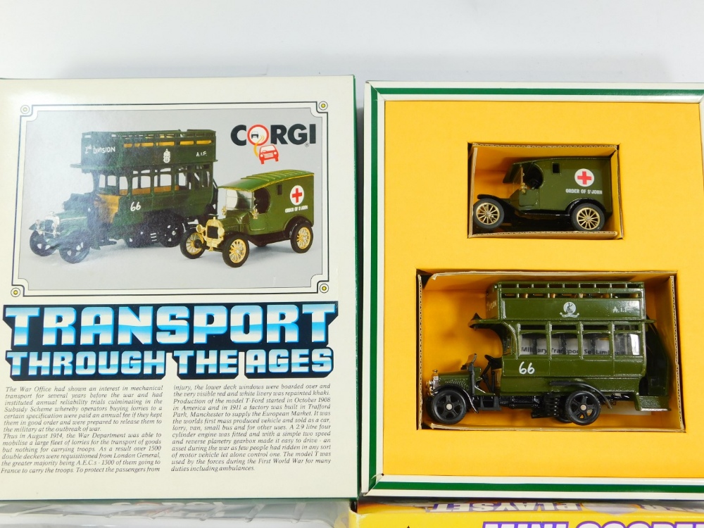 A Corgi die cast Transport through the Ages set, Fighting Machines, Operation Overlord utility - Image 2 of 5