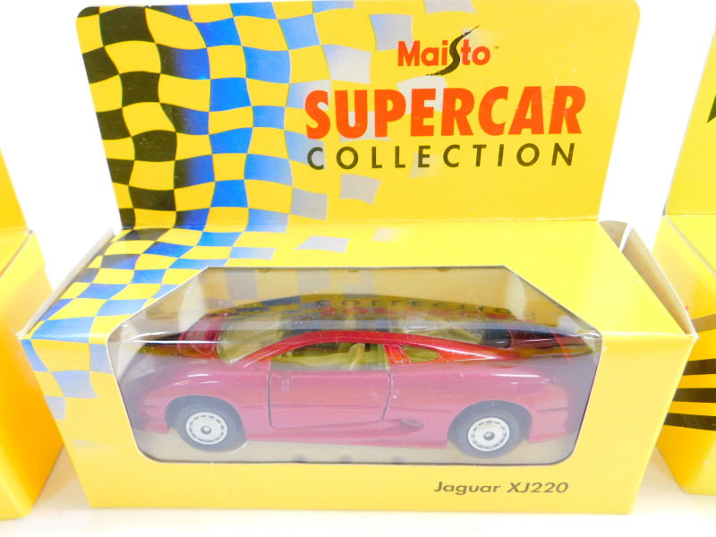 Maisto die cast Super Car and Sports Car Collection vehicles, boxed, including a Corvette ZR1, - Image 4 of 15