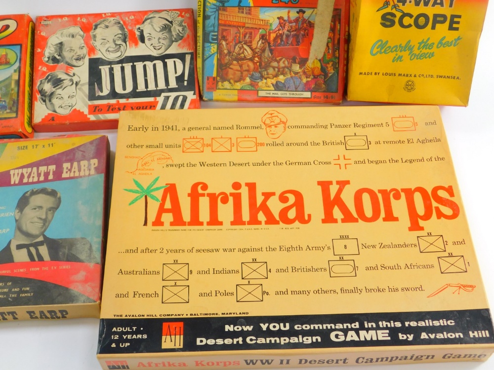 Games and toys, including a Marx Super Snooper four way scope., Game of Afrika Korps., Lennie Lion's - Image 3 of 4