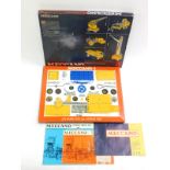 A Meccano boxed set, 'No 4 - 275 parts for real working fun'.