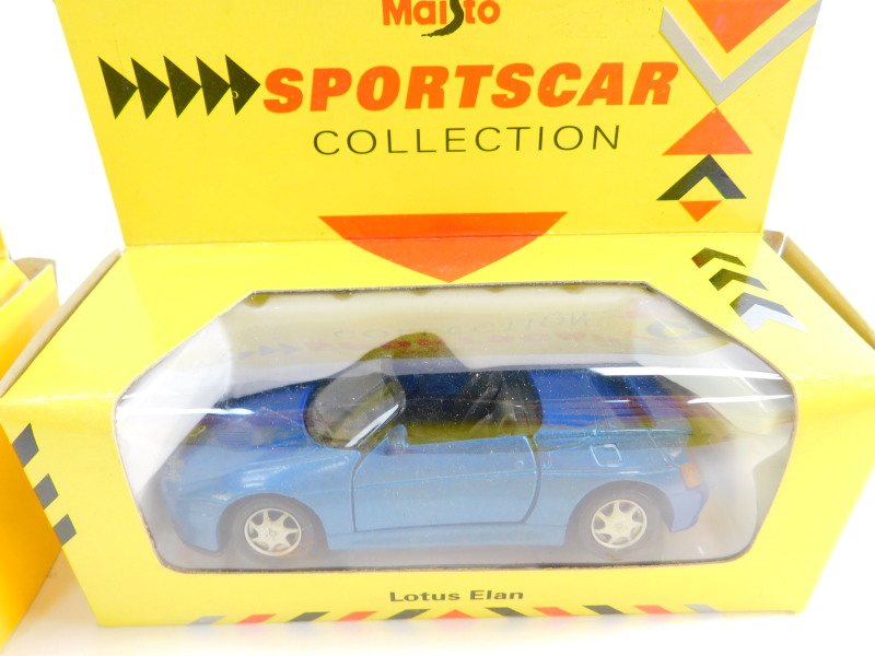 Maisto die cast Super Car and Sports Car Collection vehicles, boxed, including a Corvette ZR1, - Image 5 of 15