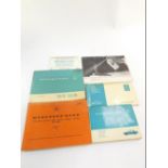 A Mercedes 280SE 1972 workshop history, comprising service booklet, maintenance booklet, owner's