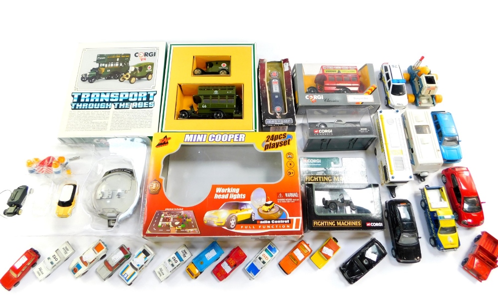 A Corgi die cast Transport through the Ages set, Fighting Machines, Operation Overlord utility
