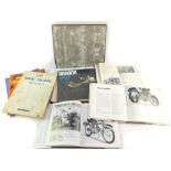 Motorcycle books and manuals, etc. (a quantity)