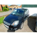 A Ford Fiesta Zetec Climate TDCI, registration PX56 ZWD, 2006, with 5 previous owners, 1.4L