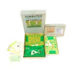 A Subbuteo table cricket, club edition, together with a further table cricket, display edition, both