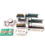 Seven Atlas Editions die cast Eddie Stobart models, Special Edition, scale 1:76, boxed, together