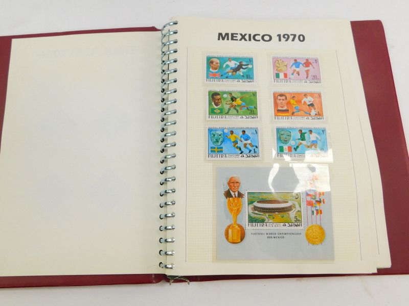 Philately. The World Cup Master File, FIFA 1974, and further mint stamps, for World Cups, 1966, - Image 3 of 5