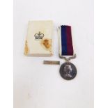 An RAF Elizabeth II Long Service and Good Conduct medal, named to Sgt. N.H.Allen., T4164873.