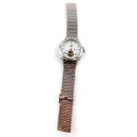 A Bermuda gentleman's stainless steel cased wristwatch, water resistant, circular dial with